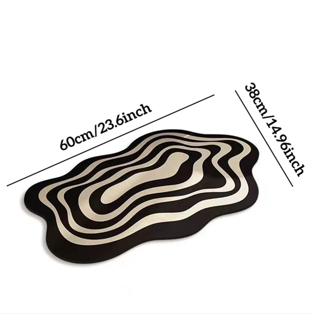 ABSORO NATUSTONE – Quick-drying diatomaceous earth bath mat for non-slip bathing comfort - Image 8