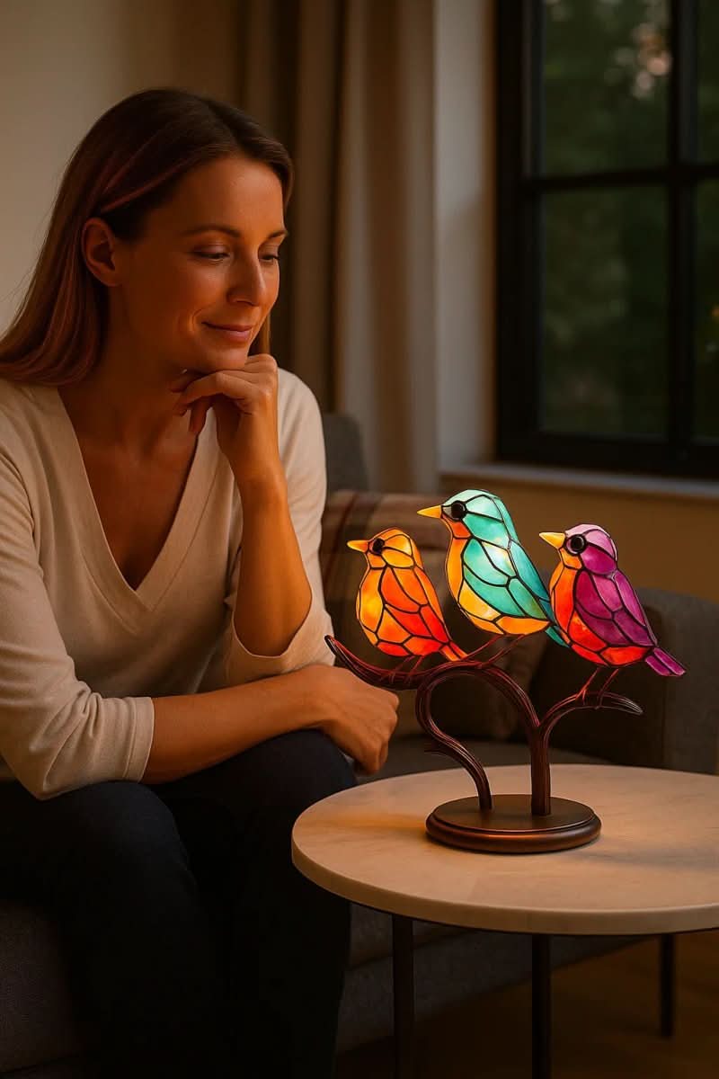 ACRÝAVIA – Handmade colorful bird statue made of acrylic for home decor - Image 8