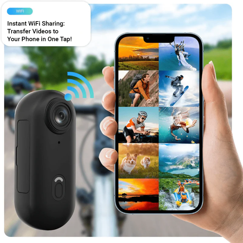 ADRENACAM – 4K Waterproof Action Camera Bundle for Extreme Sports - Image 9