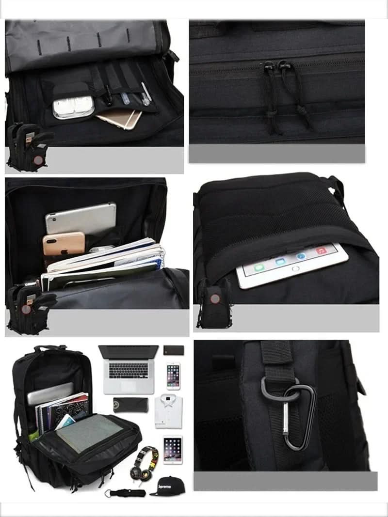 ADVENTUREPACK - Waterproof tactical backpack with 50 L volume for travelling & outdoor adventures - Image 8