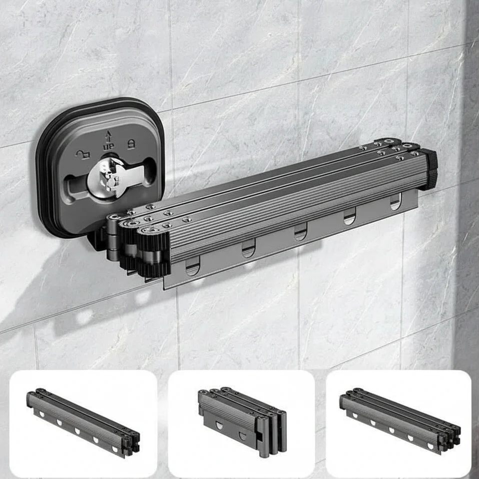 AeroDry wall-mounted tumble dryer - Foldable & space-saving - Image 4