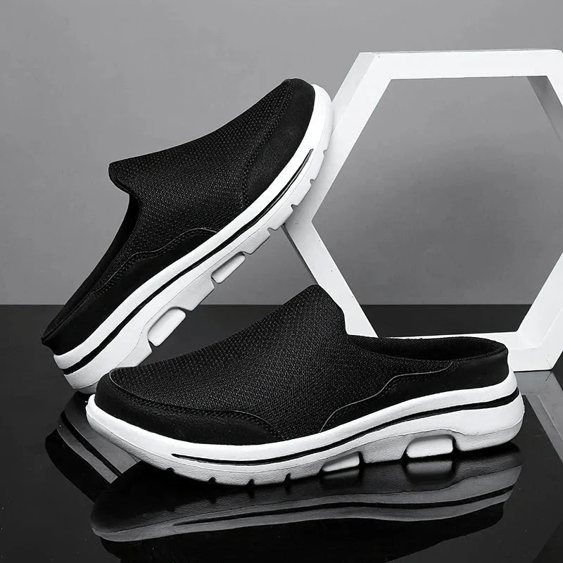AEROSTEP – Breathable Men's Slippers for Comfort & Freshness