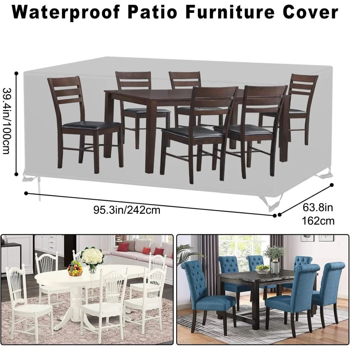 AeroVerra Premium patio furniture covers | all-weather protection for outdoor lounge and dining sets - Image 5