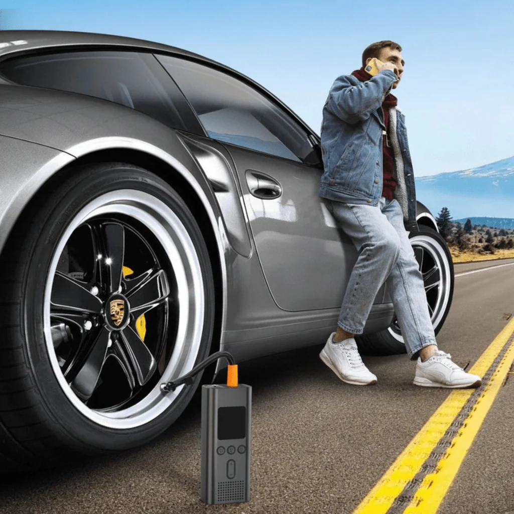 AirCharge Max - Cordless air pump with 150 PSI & LCD display - Image 2