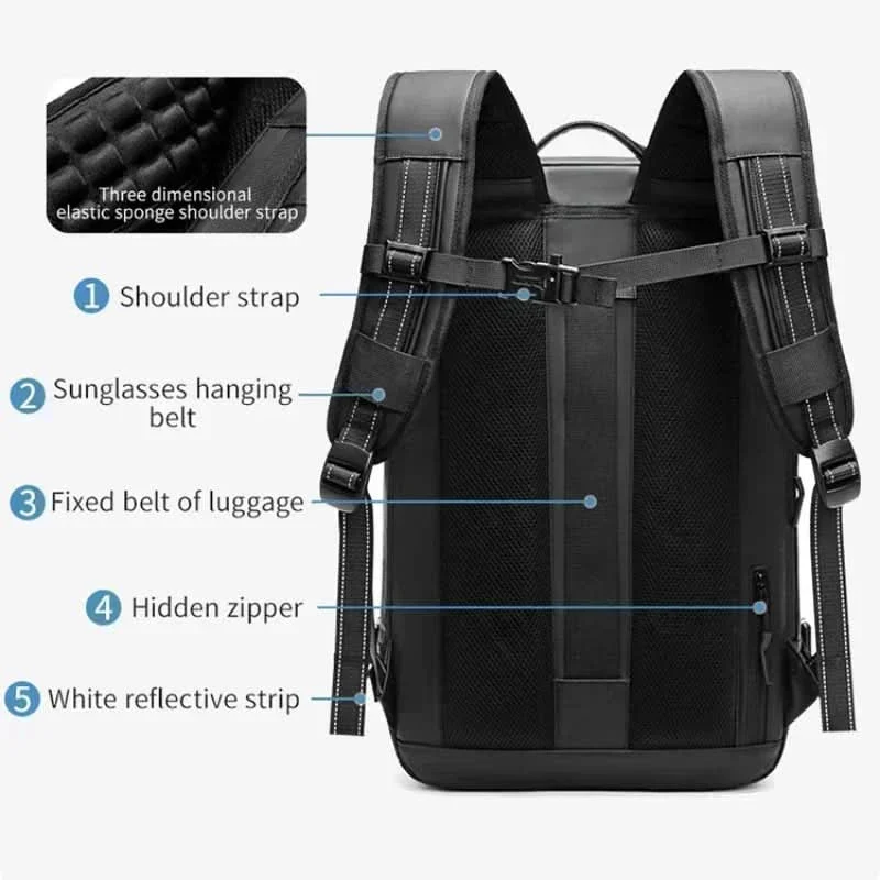 AIRTRAIL Backpack - Compressible laptop backpack for travelling - Image 4
