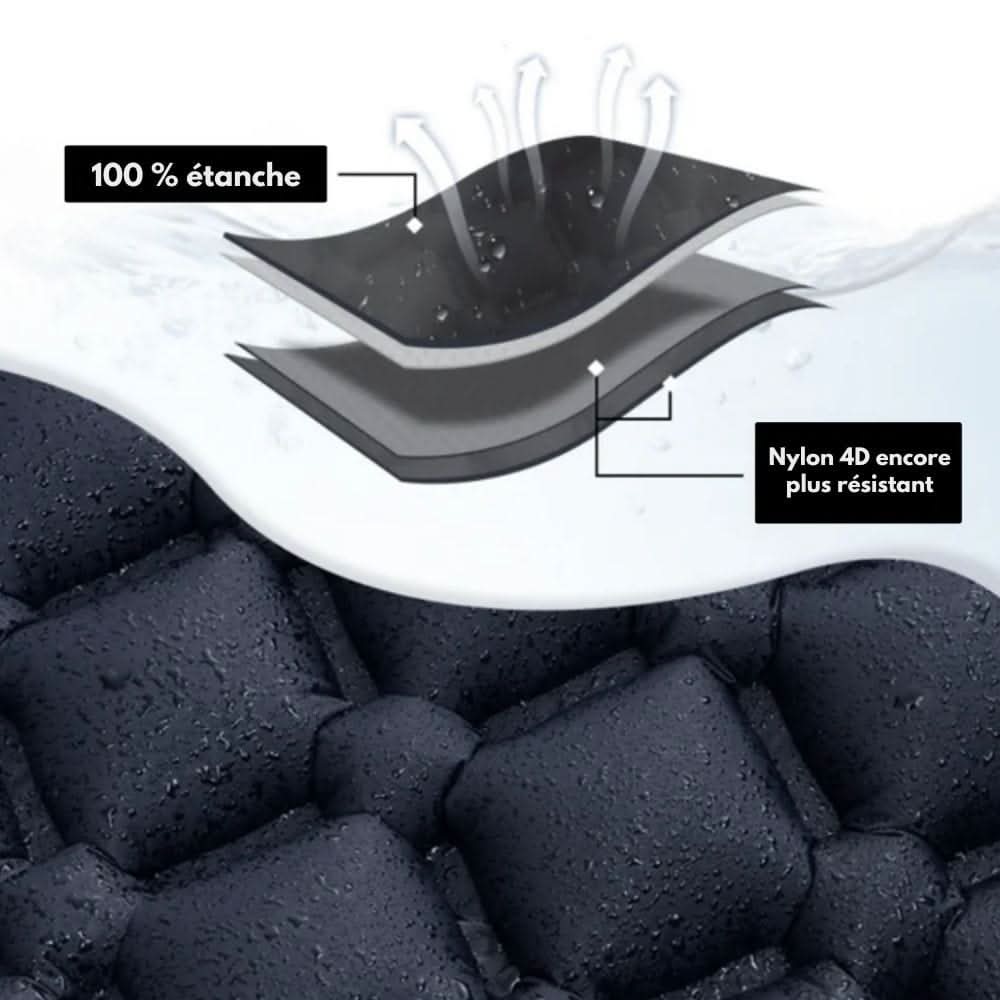 AirTrek Mat - Inflatable camping mattress with foot pump & ergonomic design - Image 7
