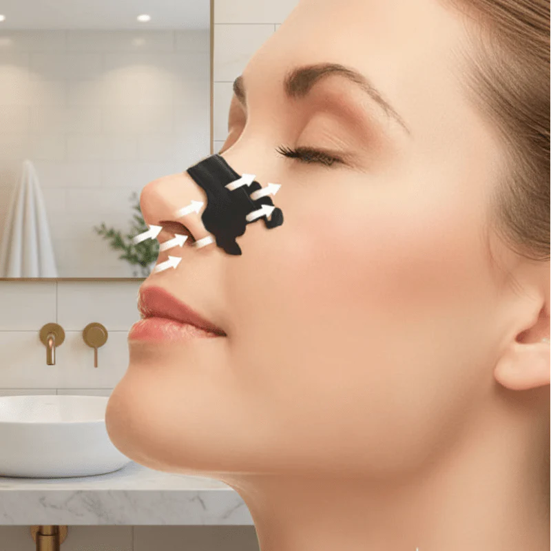 AIRWAYCARE – Anti-Snoring Nasal Strips for Free Breathing & Better Sleep
