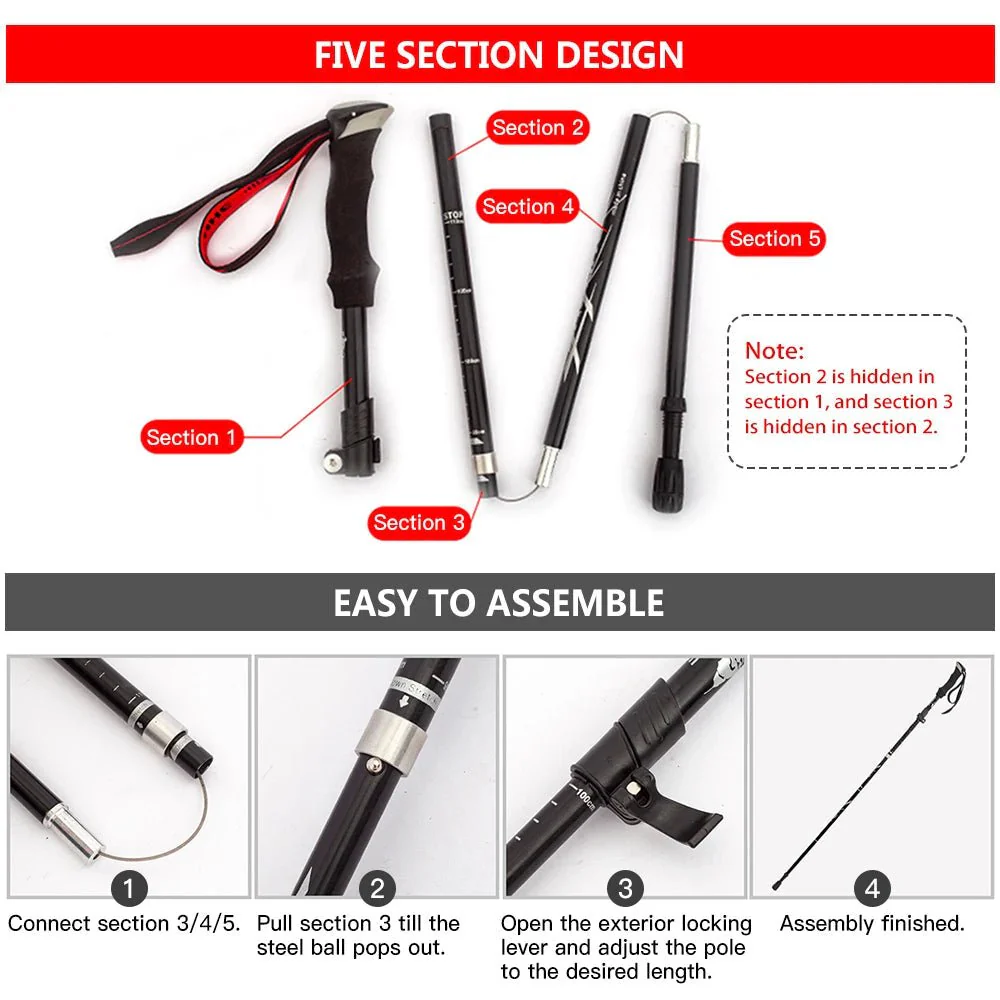 ALLOYTREK – Adjustable Aluminum Alloy with Ergonomic Handle - Image 4