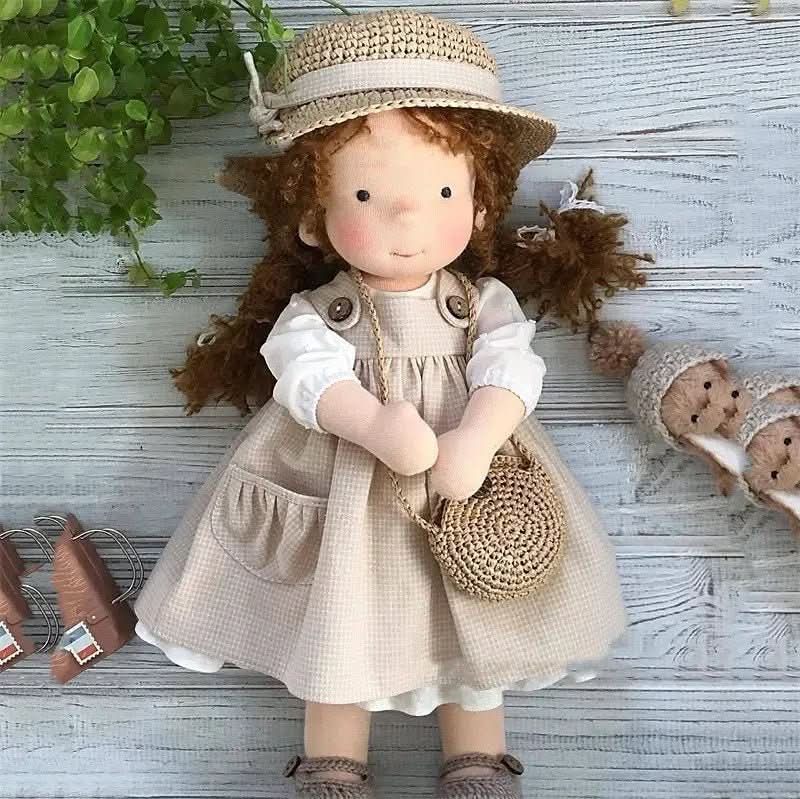 AMORELLA – Handmade Waldorf Doll with Accessories - Image 8