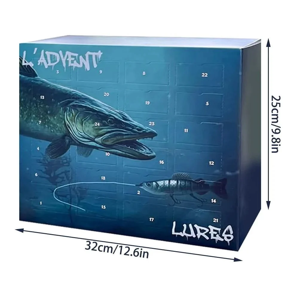 ANGLORIA – Advent Calendar 2025 for Anglers with 24 Unique Lures - Image 8