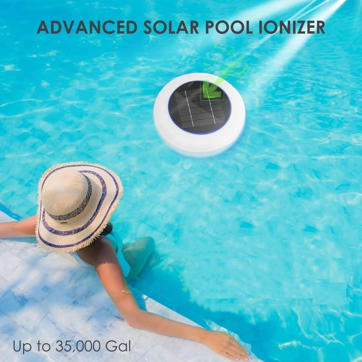 AQUAION – Solar Pool Ionizer with LED Light - Image 6