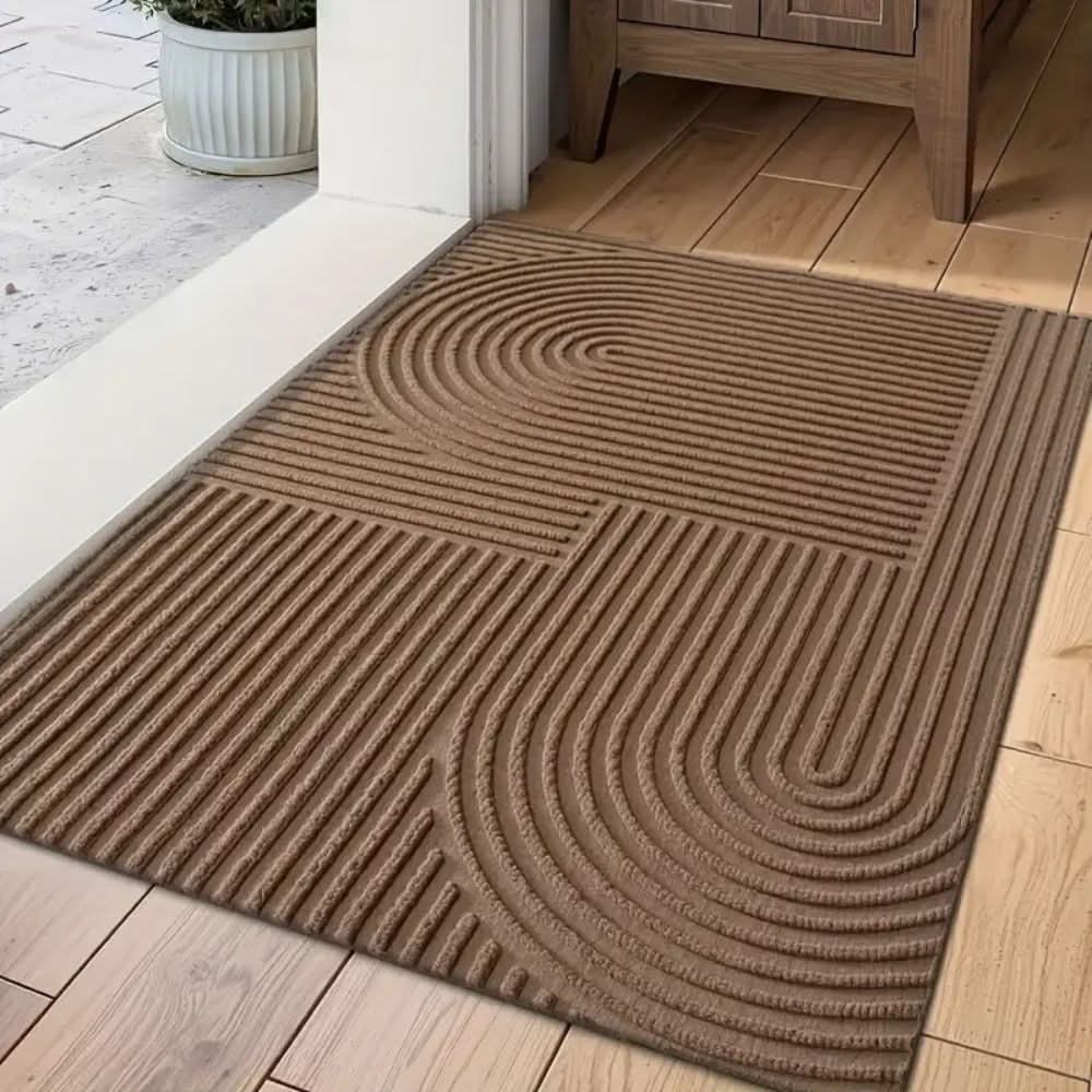 AQUARAY – Absorbent, washable mat with flowing line pattern - Image 5