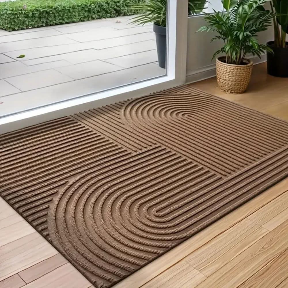 AQUARAY – Absorbent, washable mat with flowing line pattern - Image 7