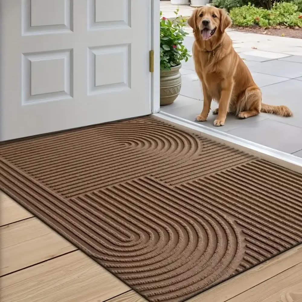 AQUARAY – Absorbent, washable mat with flowing line pattern - Image 8