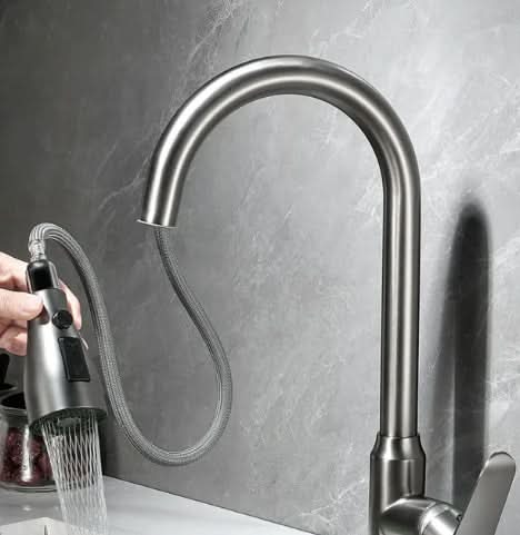 AquaReach – Touch kitchen faucet with pull-out spray head - Image 4