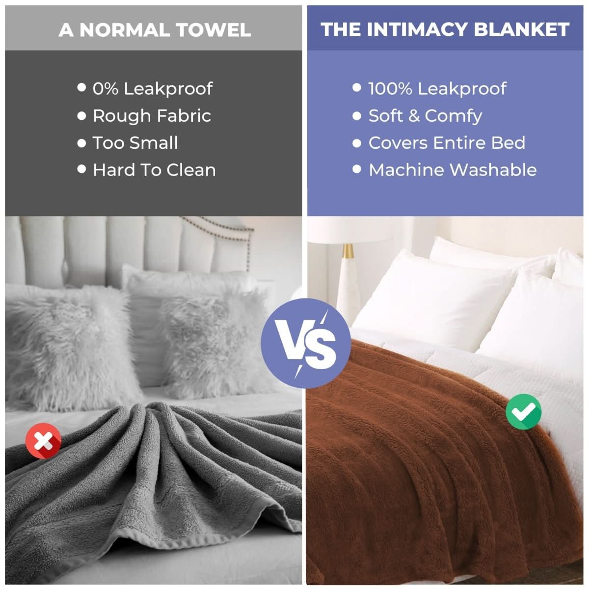 AquaShield Blanket – Waterproof Protective Cover for Bed & Sofa - Image 3