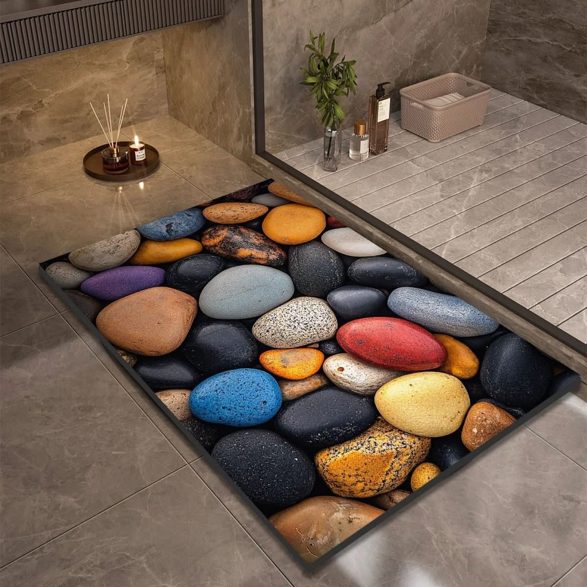 AQUASOFT BATH MAT – Diatomaceous Earth Bath Mat for Safety & Comfort - Image 20