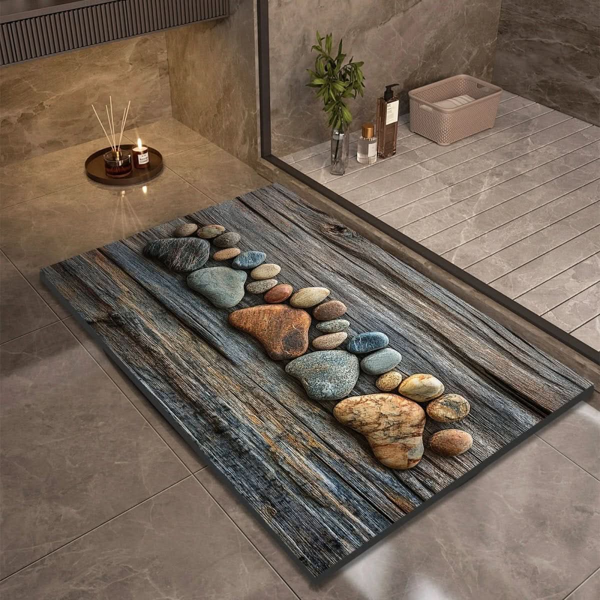 AQUASOFT BATH MAT – Diatomaceous Earth Bath Mat for Safety & Comfort - Image 22
