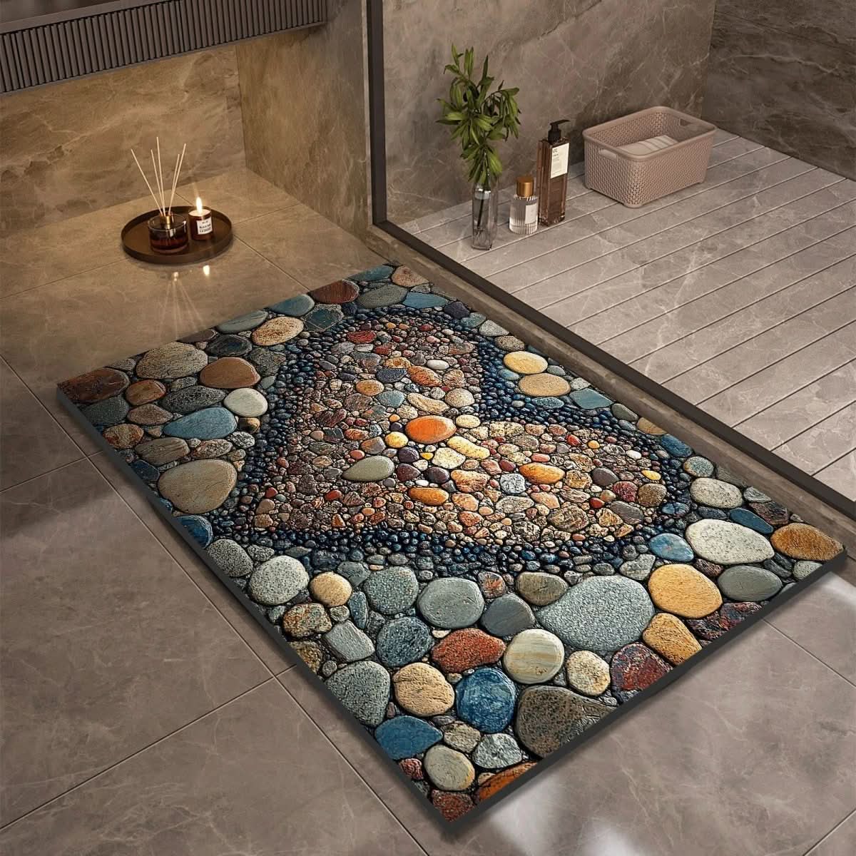 AQUASOFT BATH MAT – Diatomaceous Earth Bath Mat for Safety & Comfort - Image 8