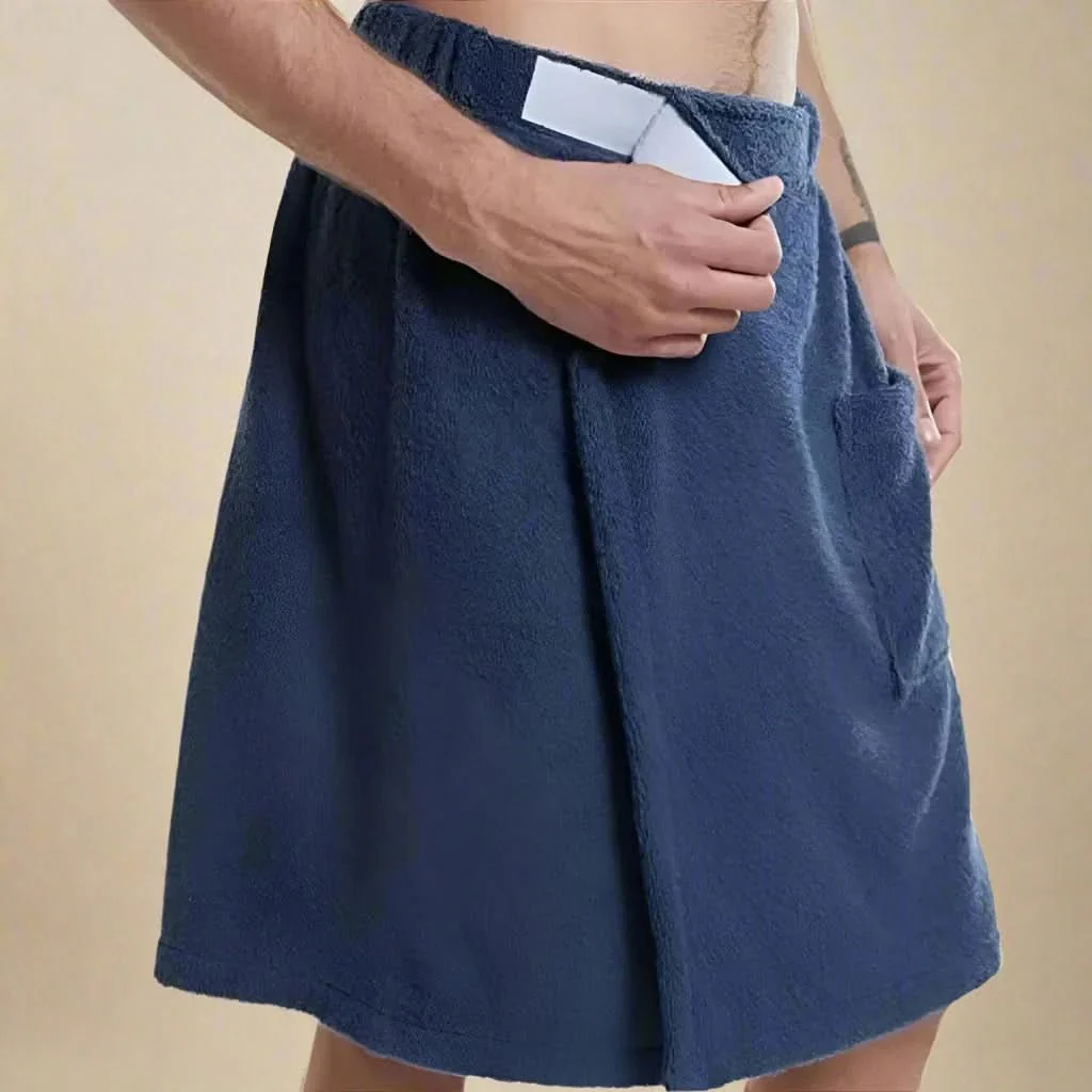 AQUASOFT WRAP – Portable Bath Towel with Elastic Fit - Image 6