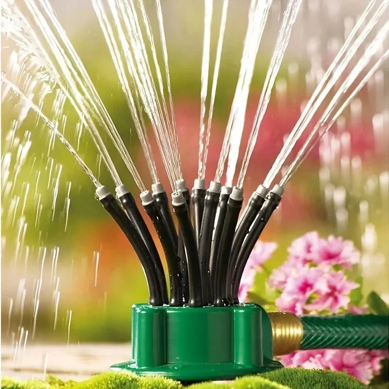 AQUASPREAD – Automatic Multi-Head 360-Degree Sprinkler for Large Garden Areas