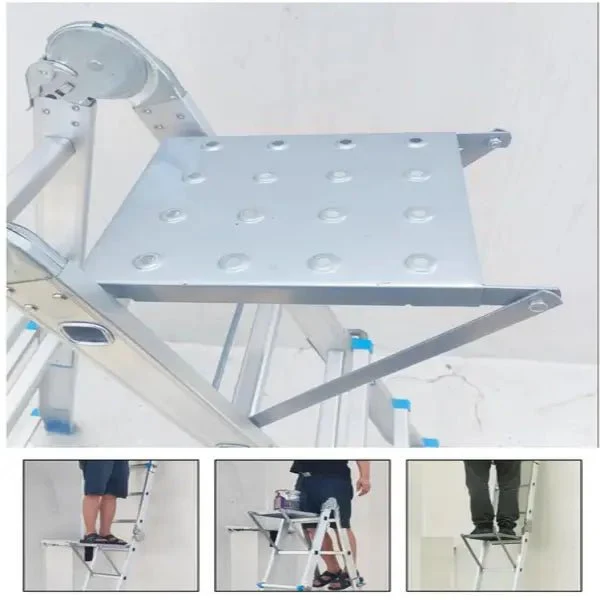 WORK EDGE – Non-slip ladder platform for safe working at heights - Image 7