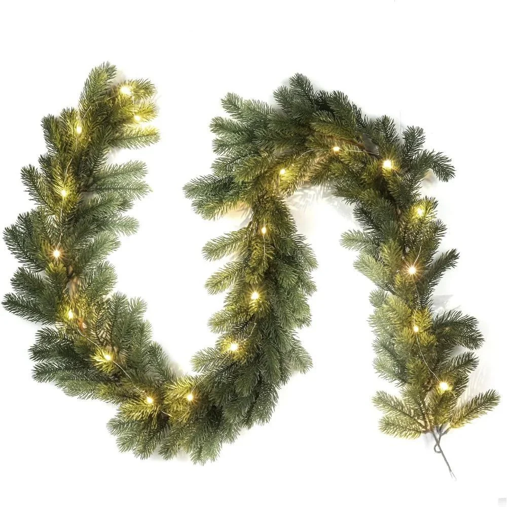 ARC FORM – LED-illuminated Christmas wreath for warm festive elegance - Image 6