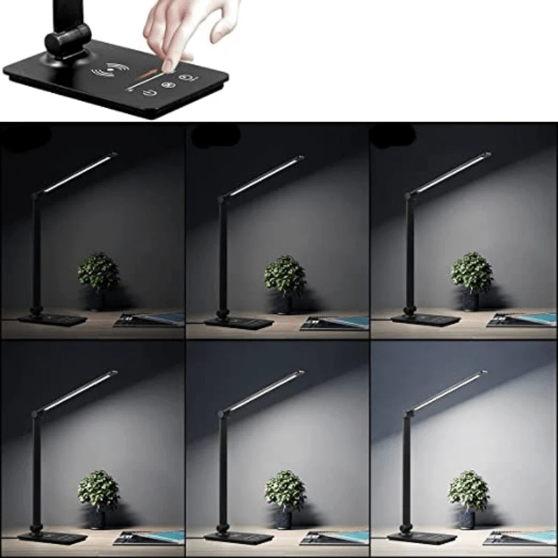 ARCALITE – LED desk lamp with wireless charging and adjustable brightness - Image 3