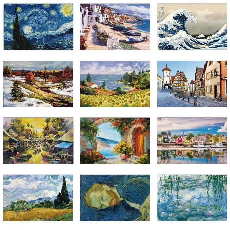 ARTIMOSA – 1000-piece compact puzzle with Van Gogh artwork - Image 7