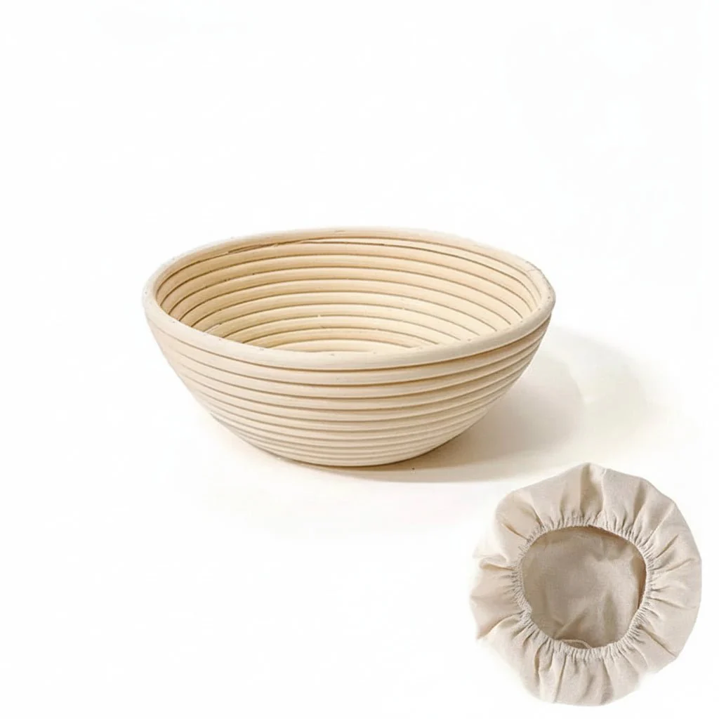 ARTISANBAKE – Handcrafted Rattan Proofing Basket Oval & Round – Essential for Bread Baking - Image 7