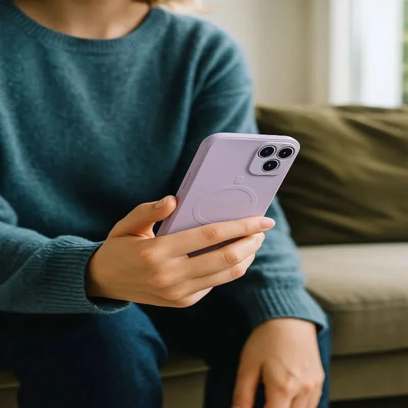 AuraGriff – Magnetic Soft Silicone Case with Secure Grip - Image 2