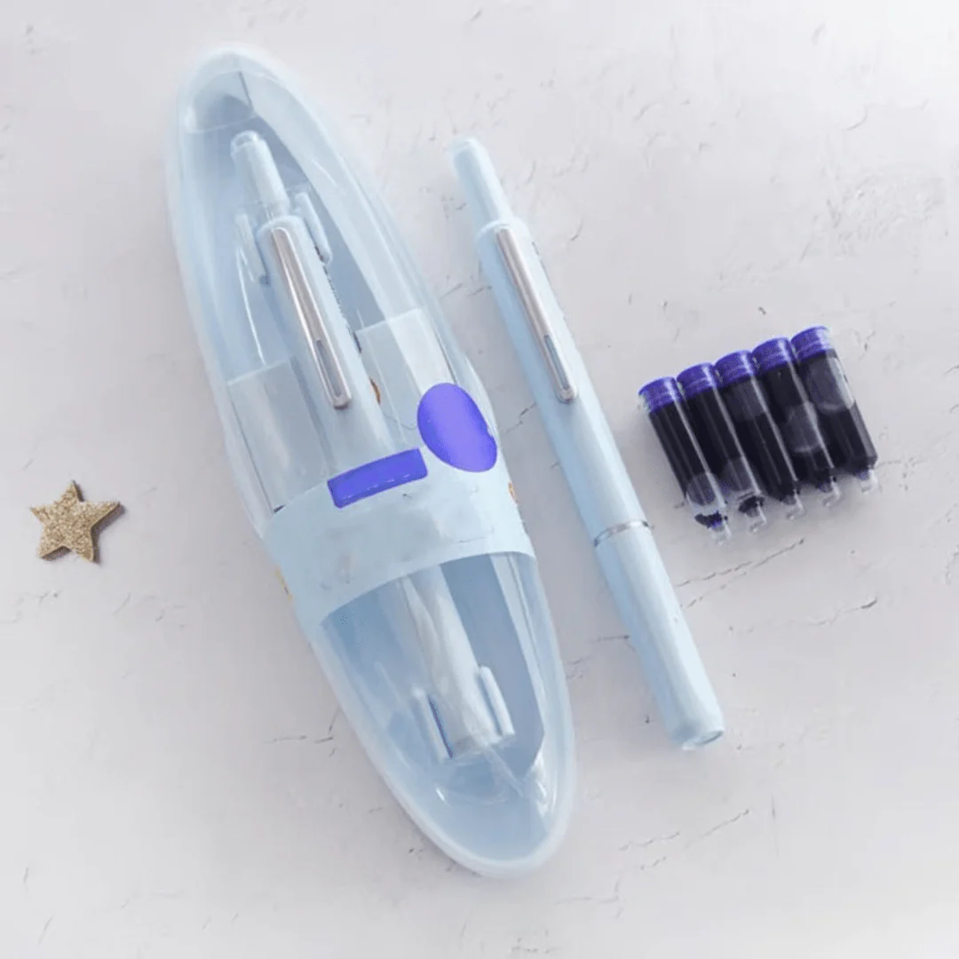 Aurelio Elite Pen | Retractable Luxury Fountain Pen | Smooth Ink Flow | Elegant Writing Instrument & Gift for Professionals