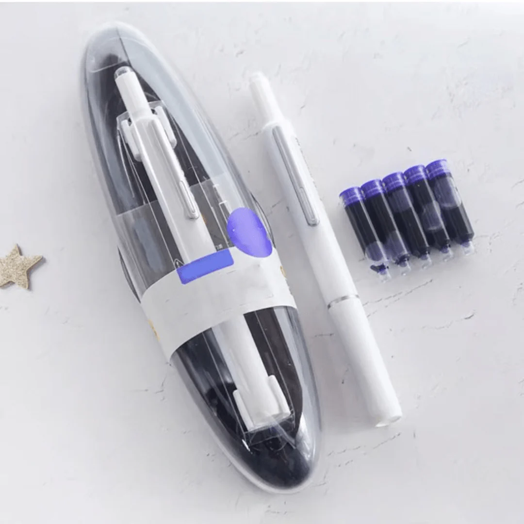 Aurelio Elite Pen | Retractable Luxury Fountain Pen | Smooth Ink Flow | Elegant Writing Instrument & Gift for Professionals - Image 3