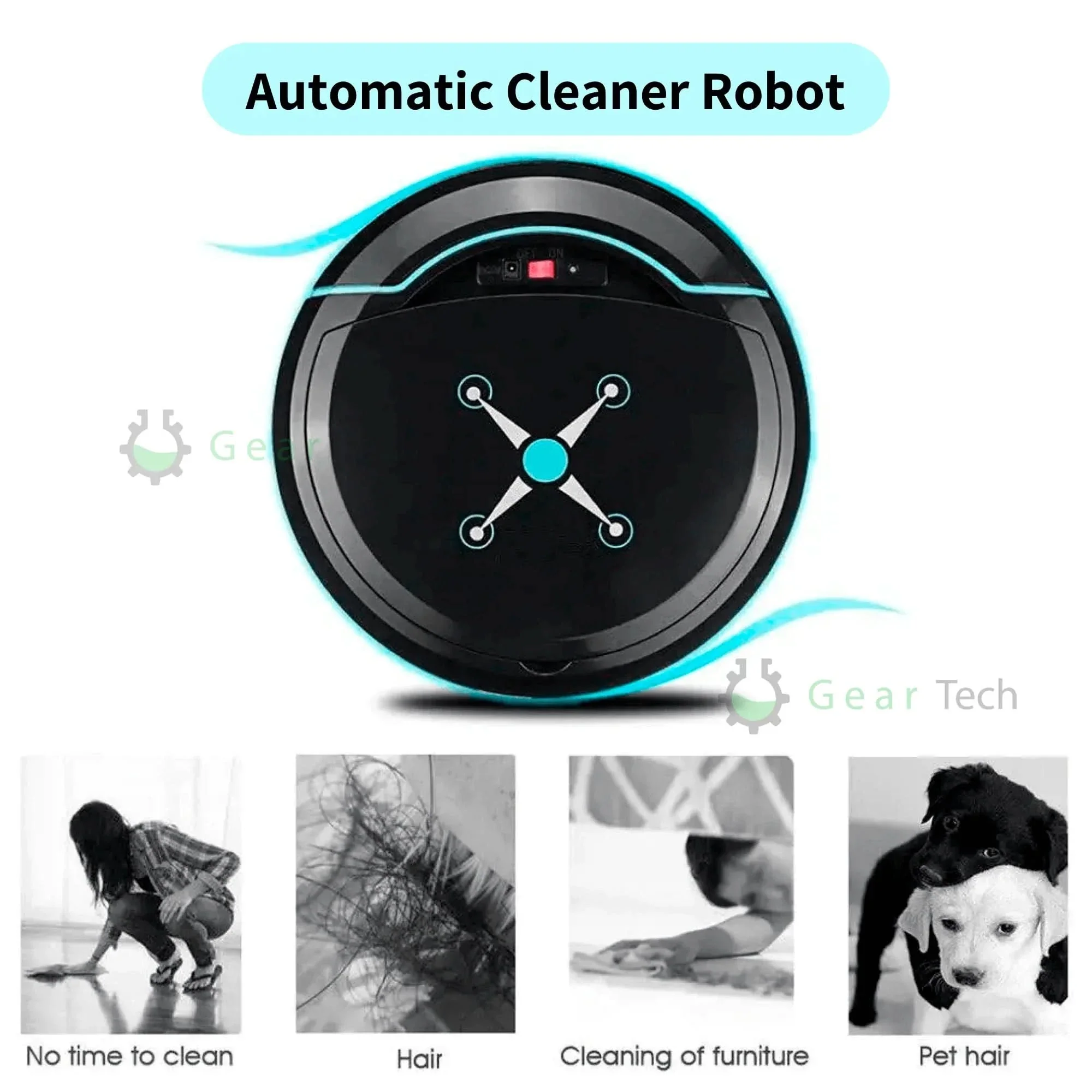 CLEANBOT - Automatic robot hoover with intelligent navigation & mopping function - Image 10