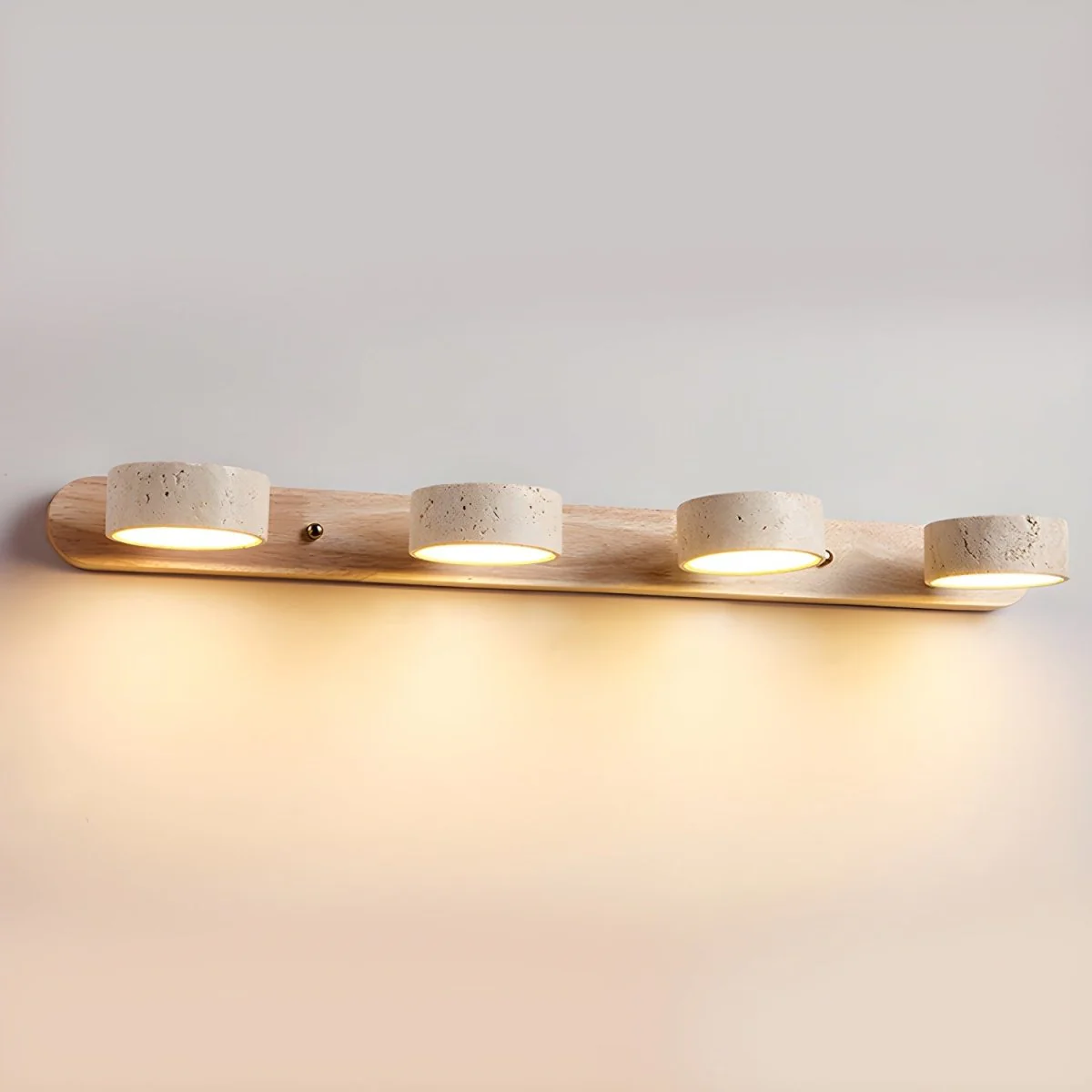 AVERRA – LED wall light made of travertine for architectural luxury - Image 13