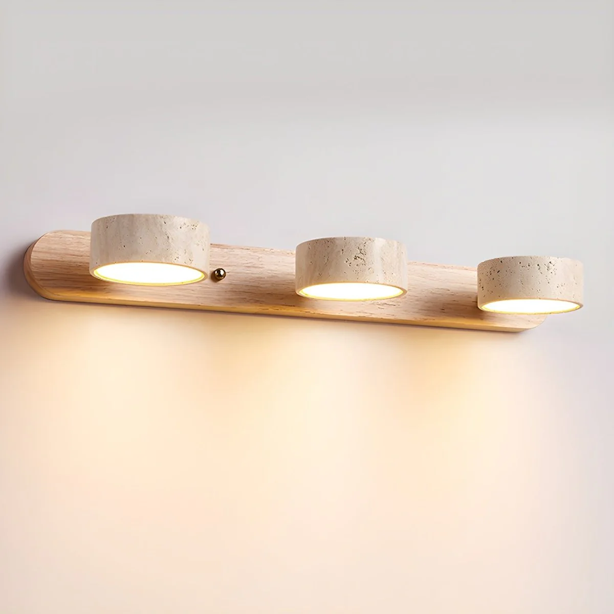 AVERRA – LED wall light made of travertine for architectural luxury - Image 14