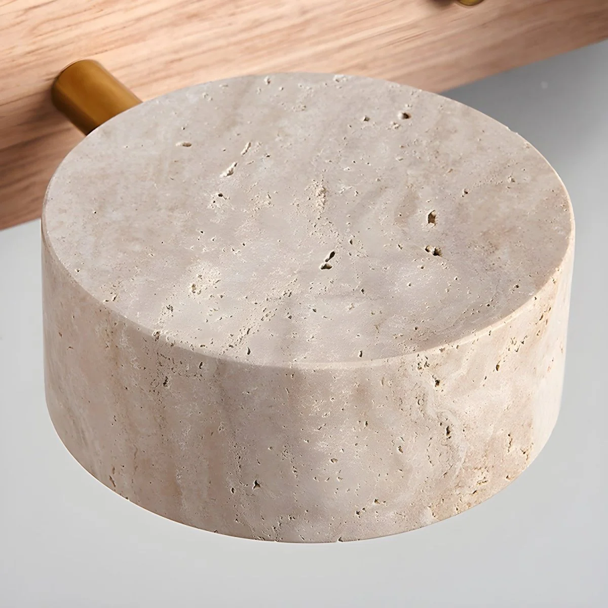 AVERRA – LED wall light made of travertine for architectural luxury - Image 9
