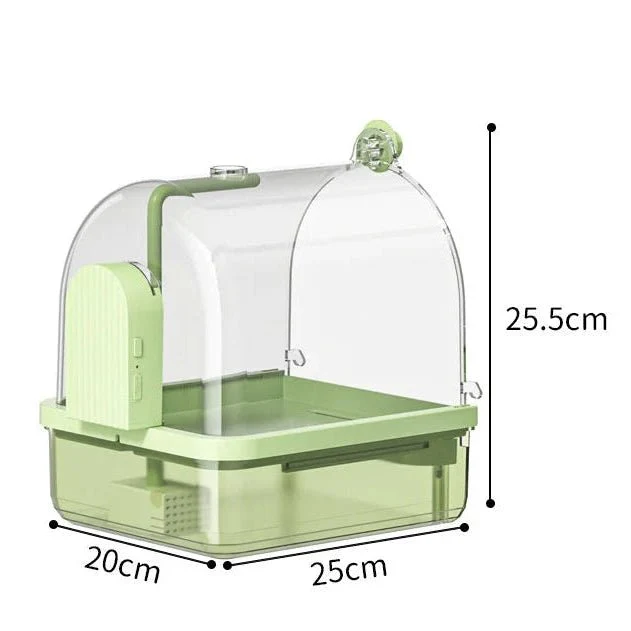 AVICLEAR – Transparent hanging bird bath with self-circulating water - Image 5