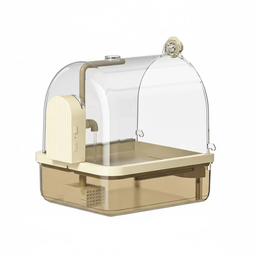AVICLEAR – Transparent hanging bird bath with self-circulating water - Image 6