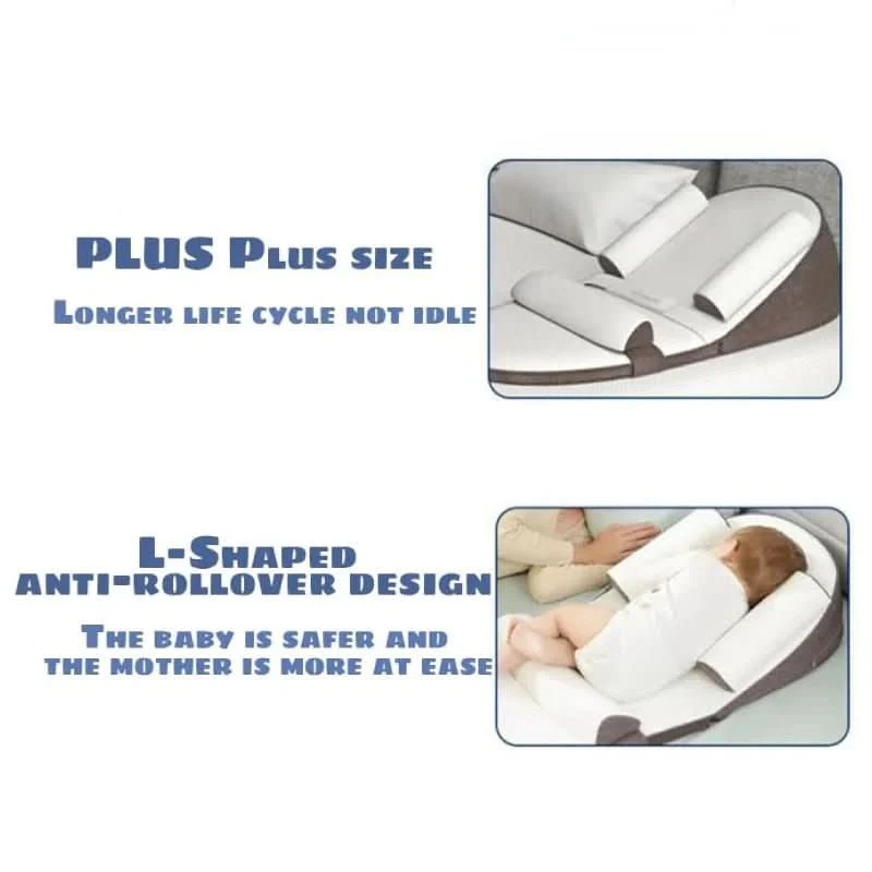 BABY DREAM SUPPORT - Side sleeper pillow with anti-reflux inclination for newborns - Image 5