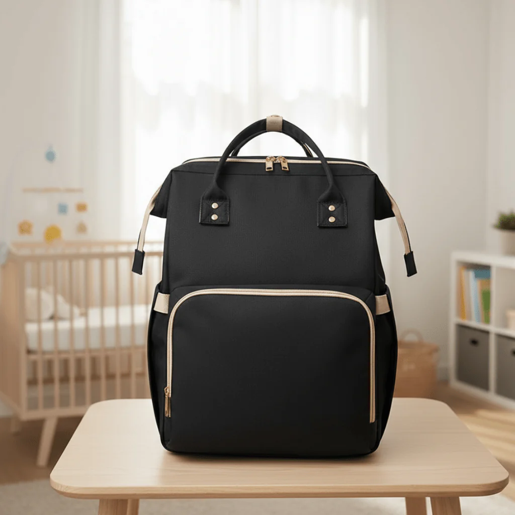 BABYEASE – 2-in-1 Travel Bag with Foldable Baby Lounger for Comfortable Travel