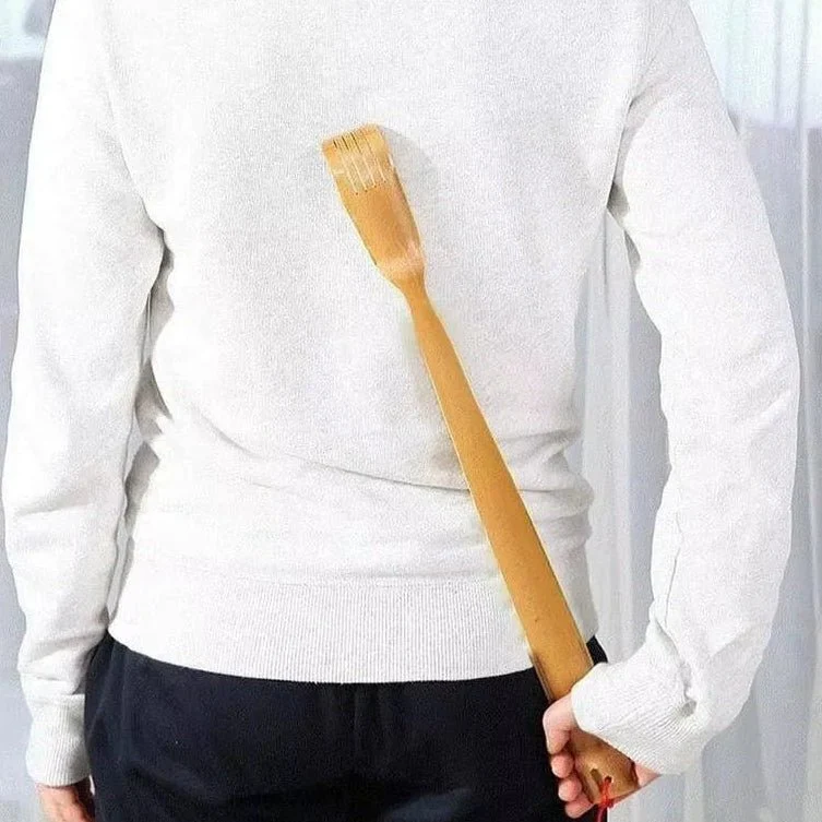 BACKSWEEP – Handmade Bamboo Back Scratcher Eco-Friendly Itch Relief Tool - Image 2