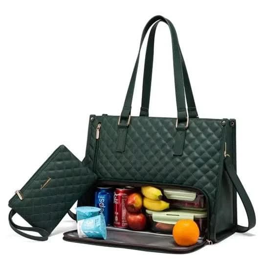 BAGSBALL 2-in-1 - Elegant shopping bag with integrated insulated compartment & large storage space - Image 6