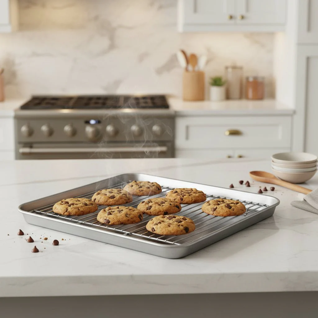 BAKEPURE – Premium stainless steel baking pan set for effortless cooking - Image 2