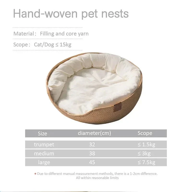 BAMBOONEST – Eco-friendly cat sofa with breathable cotton design - Image 6