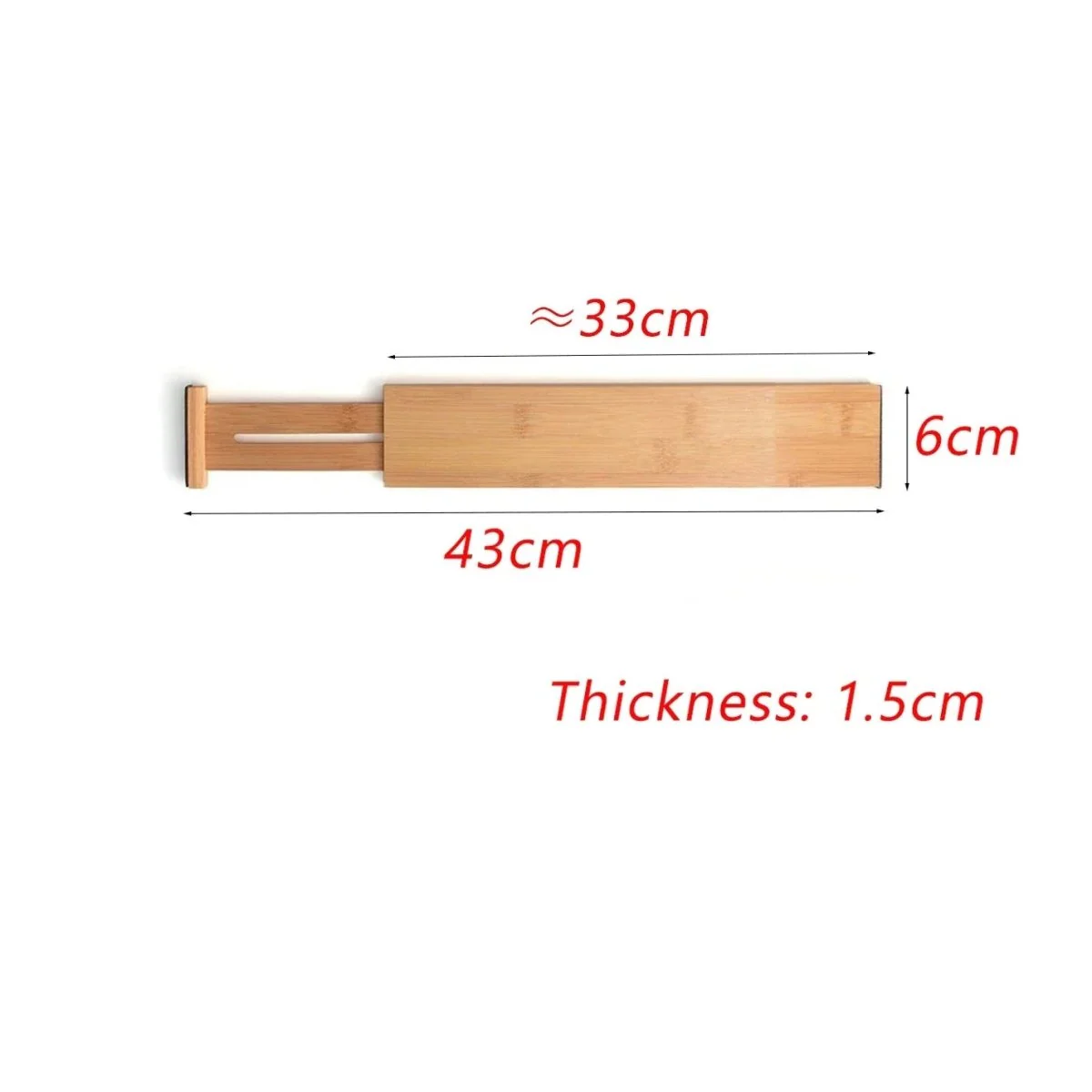 BAMORGA – Extendable Bamboo Drawer Organizer for Flexible Tidiness - Image 7