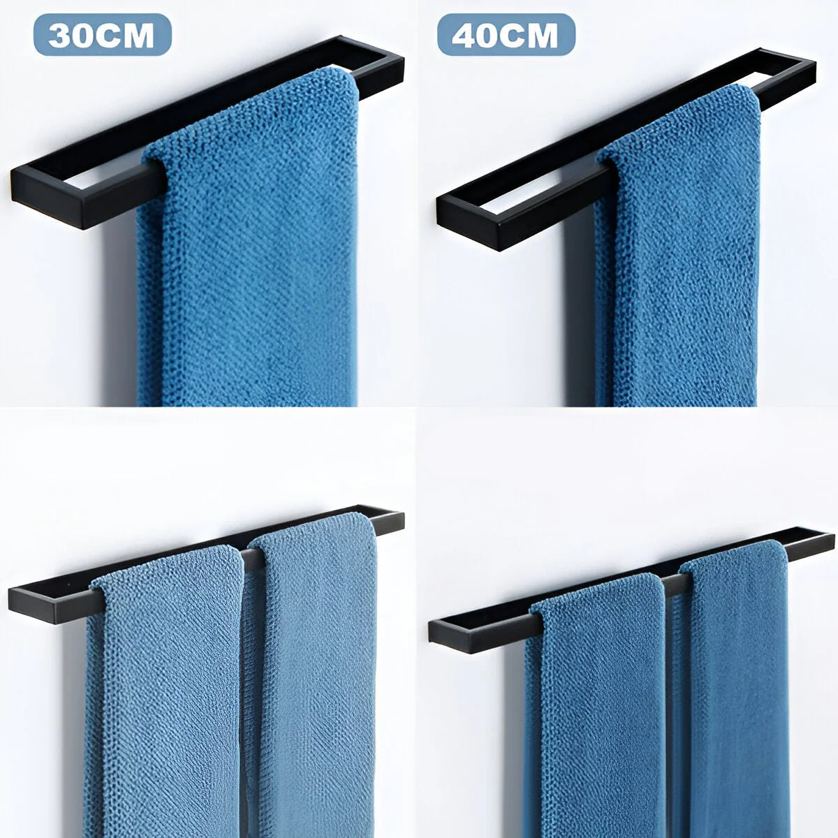 BARHOLD – Wall-mounted towel rack made of sturdy stainless steel - Image 9