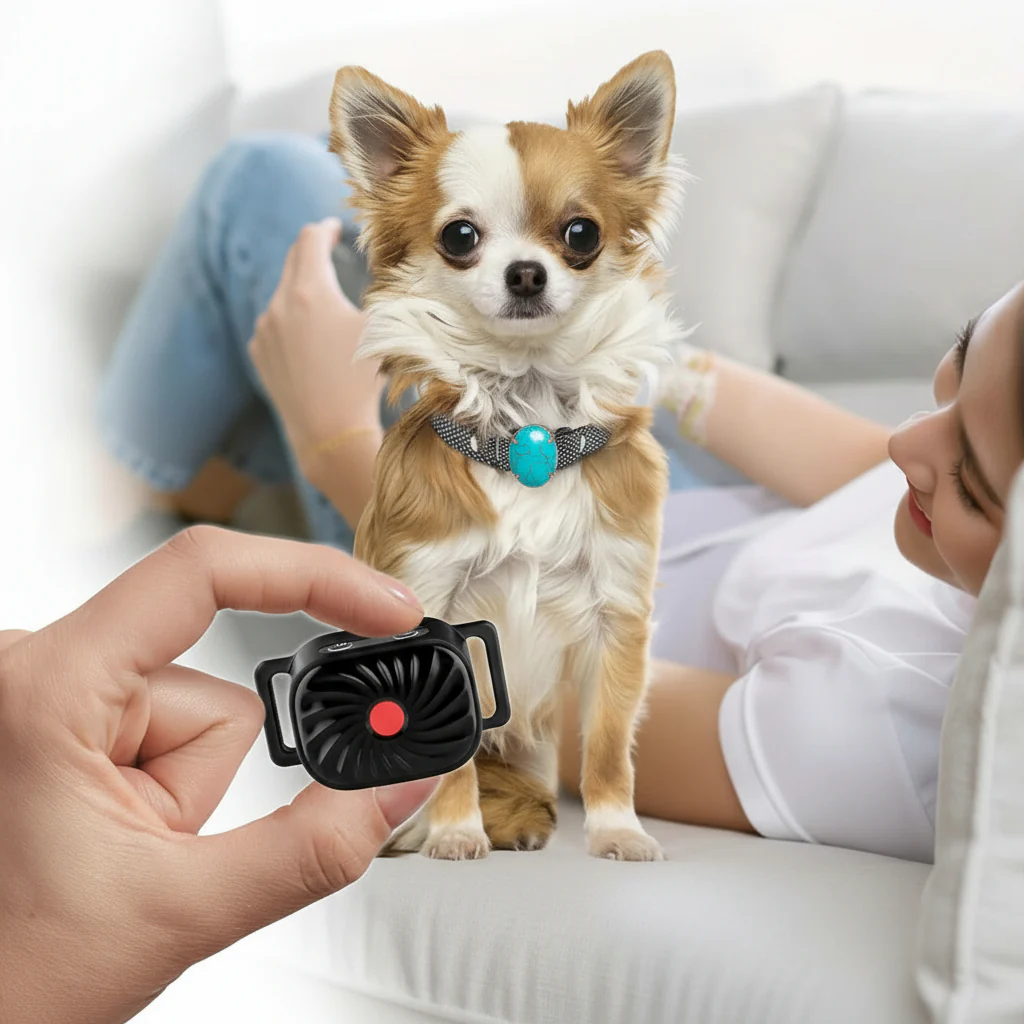 BARKCALM MINI – Gentle Anti-Bark Collar with Sound & Vibration for Small Dogs - Image 2