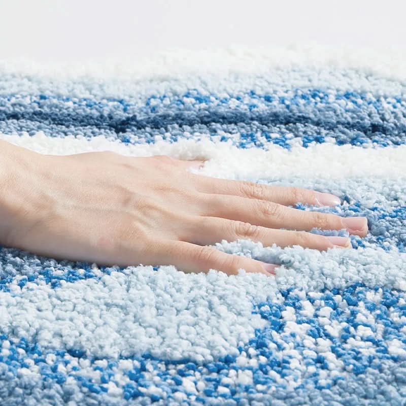 BATHLUXE – Organic Terrain Rug with Soft & Luxurious Feel - Image 3