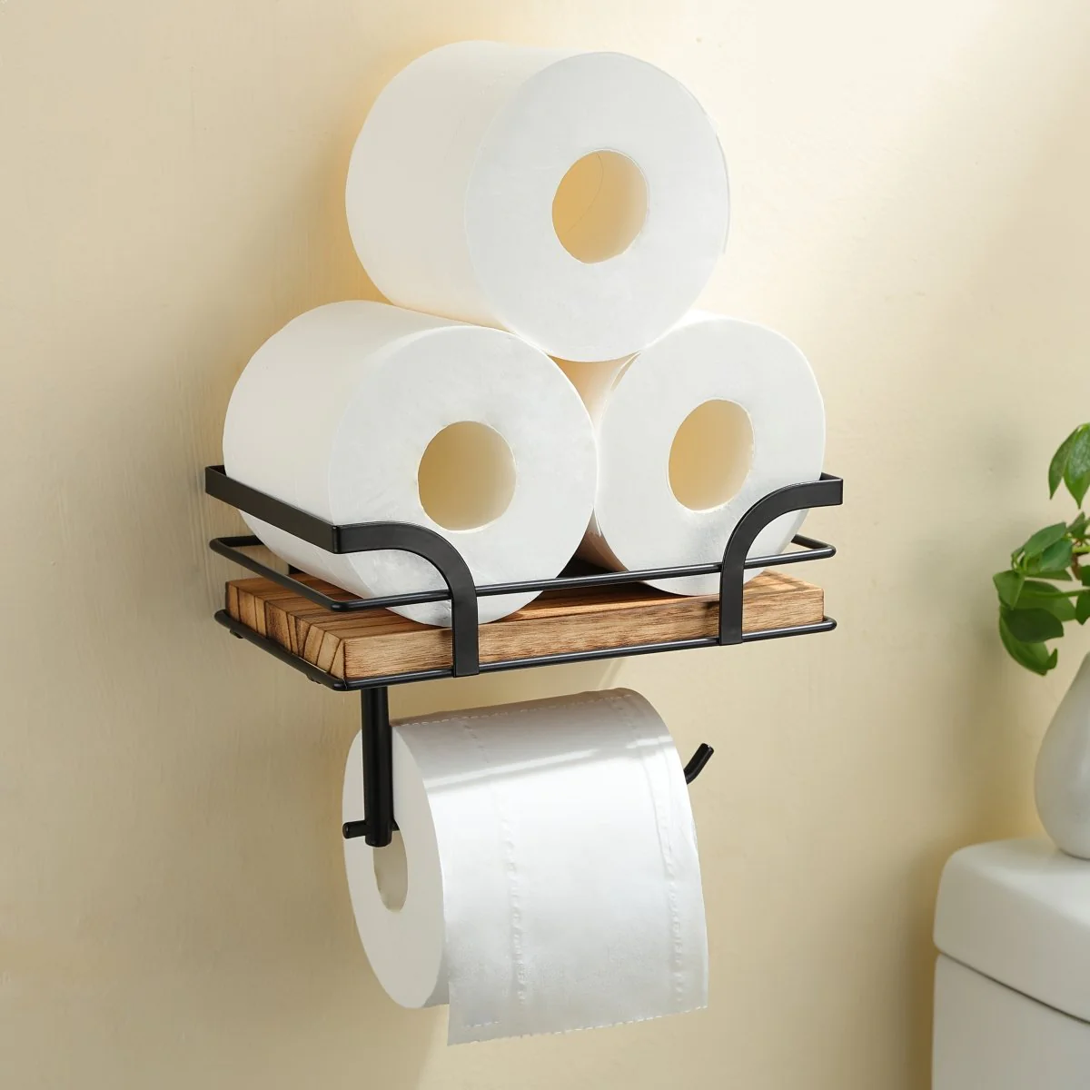 BATHNEST – Decorative Iron Wall Mount for Towels and Bath Storage - Image 4